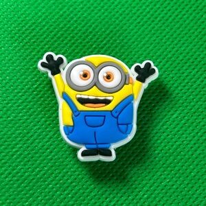 🌼 (5/$10 or 10/$15) NEW “Minion” Fun Croc Shoe Charm Collection